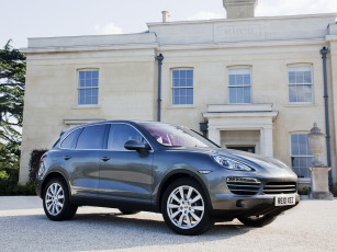 обоя автомобили, porsche, cayenne, 2010г, 958, uk-spec, diesel