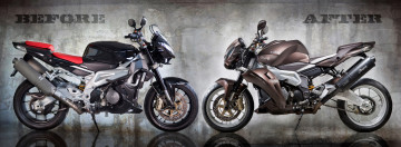 Картинка vilner-aprilia-stingray мотоциклы aprilia stingray