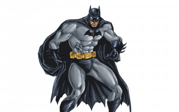 Картинка бэтмен рисованные комиксы batman светлый фон