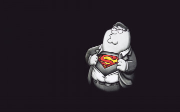 Картинка гриффины мультфильмы family+guy superman супермен family guy