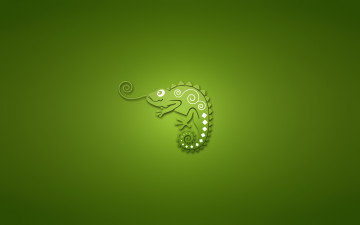 Картинка хамелеон рисованные минимализм зеленый фон chameleon