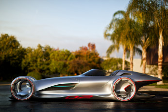 обоя 2011 mercedes-benz silver arrow concept, автомобили, mercedes-benz, concept, 2011, silver, arrow