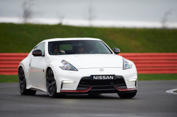 обоя автомобили, nissan, datsun, nismo, светлый, 2014г, 370z, z34, uk-spec