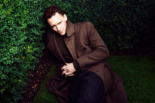 Обои картинки фото мужчины, tom hiddleston, пальто