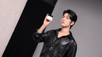 Картинка мужчины xiao+zhan актер рубашка крем