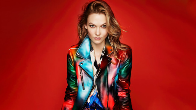 Обои картинки фото karlie kloss elle uk, девушки, karlie kloss, карли, клосс, супeрмoдeль, oблoжка, журнал, elle, uk, знаменитости