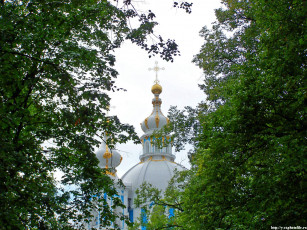 Картинка питер смольный монастырь города санкт петербург петергоф россия