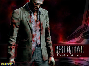 Картинка видео игры resident evil deadly silence