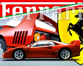 обоя автомобили, ferrari