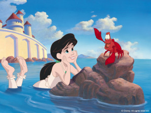 обоя мультфильмы, the, little, mermaid, ii, return, to, sea