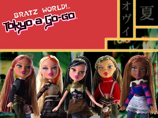 Обои картинки фото мультфильмы, bratz