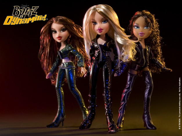 Обои картинки фото мультфильмы, bratz