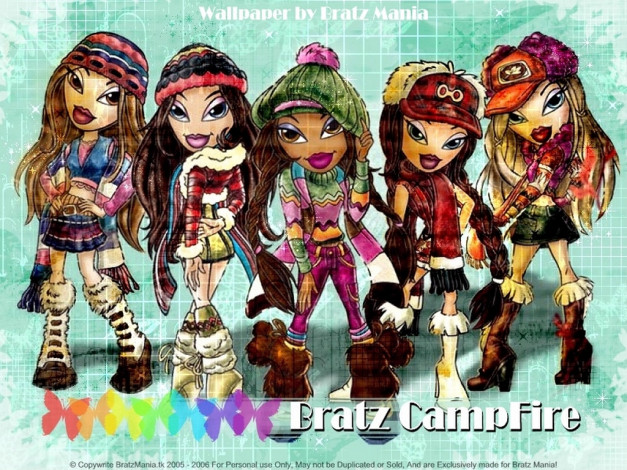 Обои картинки фото мультфильмы, bratz