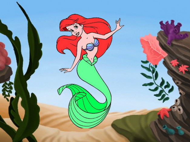 Обои картинки фото мультфильмы, the, little, mermaid, ii, return, to, sea