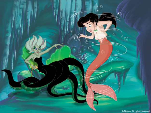 Обои картинки фото мультфильмы, the, little, mermaid, ii, return, to, sea