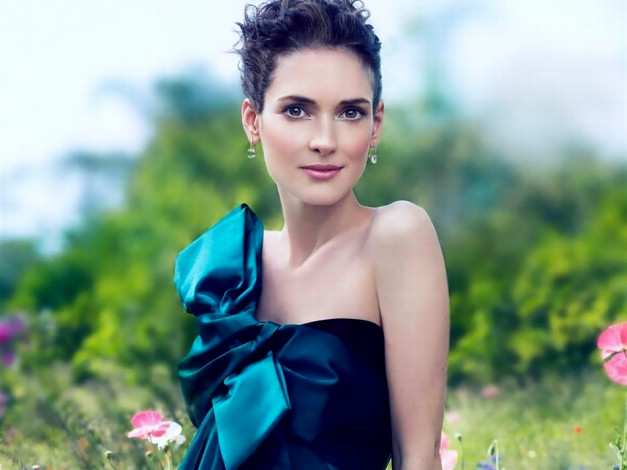 Обои картинки фото Winona Ryder, девушки