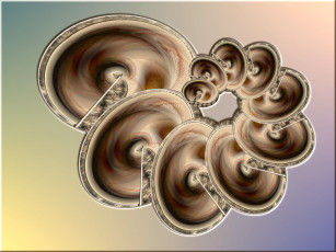 Картинка 3д графика fractal фракталы фон стиль узор