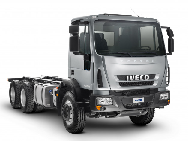 Обои картинки фото автомобили, iveco, chassis, 6x4, 260e28, tector