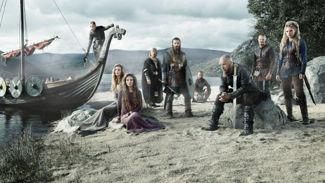 Обои картинки фото кино фильмы, vikings , 2013,  сериал, исторический, action, сериал, викинги, vikings