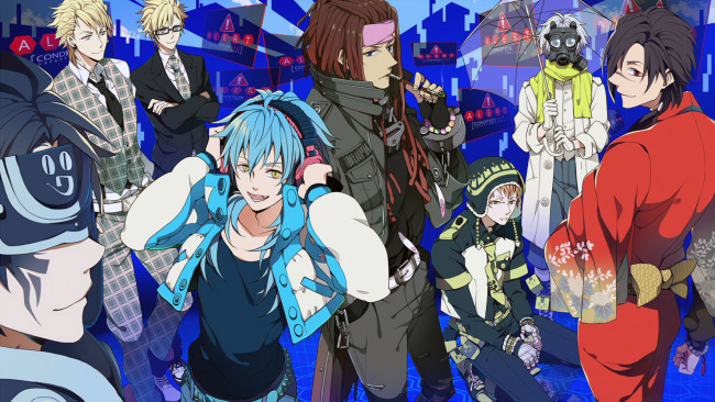 Обои картинки фото аниме, dramatical murder, драматическое, убийство