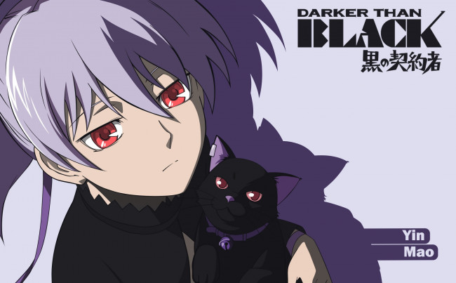 Обои картинки фото аниме, darker than black, инь