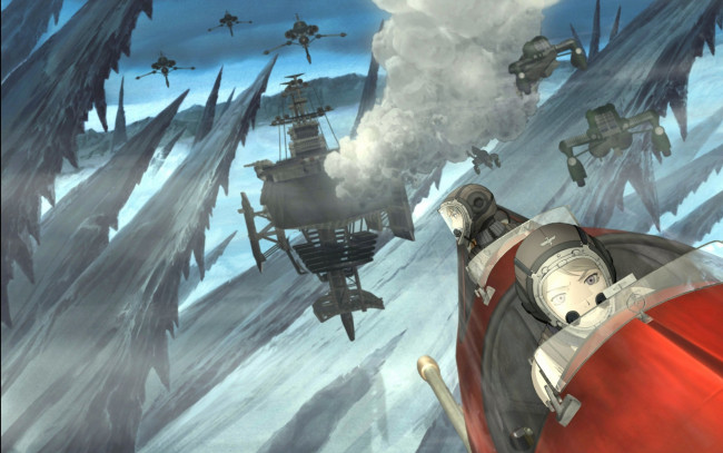 Обои картинки фото аниме, last exile, изгнанник