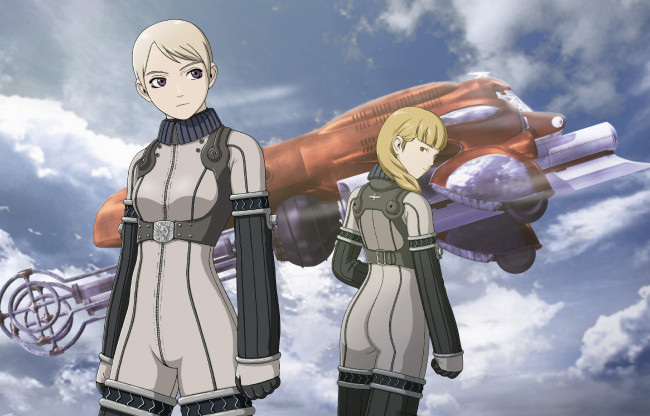 Обои картинки фото аниме, last exile, изгнанник, девушки