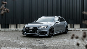 Картинка abt+audi+rs4+ 2018 автомобили audi rs4 универсал ауди тюнинг abt