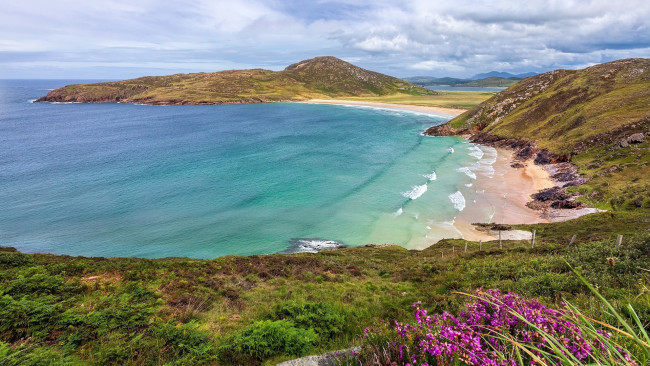 Обои картинки фото rosguill, county donegal, ireland, природа, побережье, county, donegal