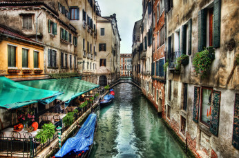 Картинка города венеция италия канал