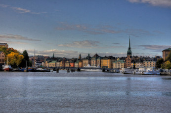 обоя stockholm, города, стокгольм, швеция, мост