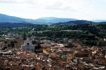 Картинка florence италия города флоренция панорама