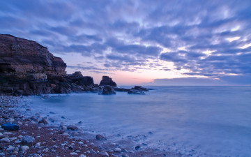 Картинка пейзаж природа побережье море камни