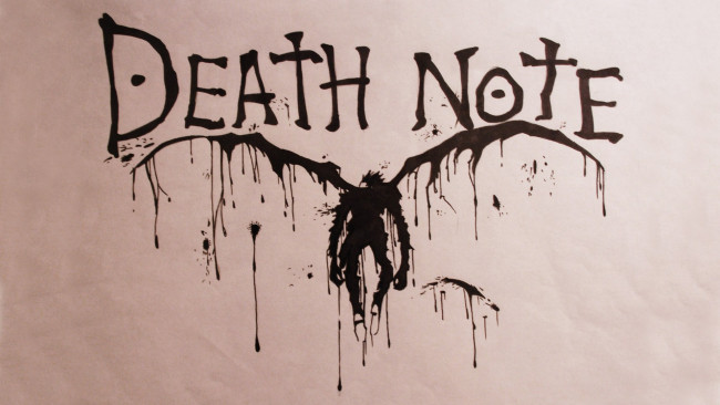 Обои картинки фото аниме, death, note