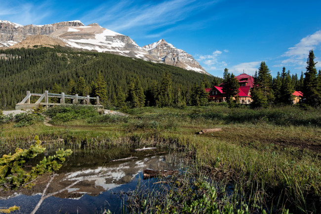 Обои картинки фото banff, national, park, природа, пейзажи, пейзаж, горы