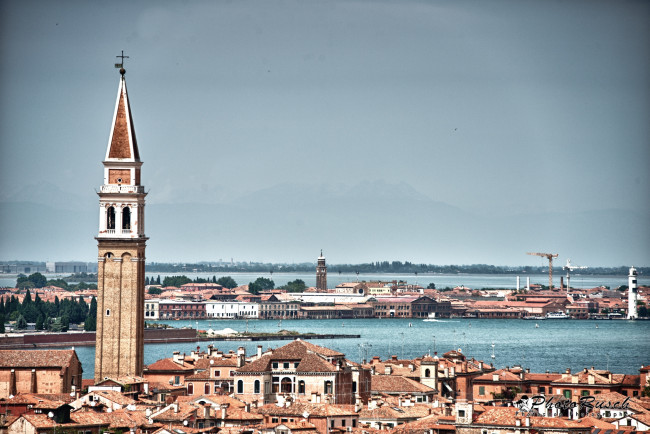 Обои картинки фото города, венеция, италия, панорама