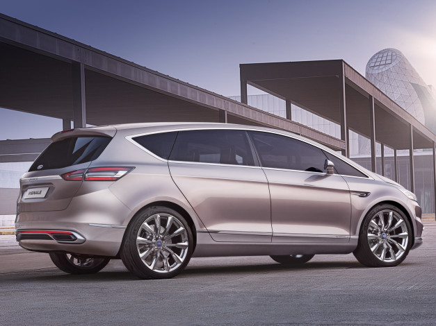 Обои картинки фото автомобили, ford, 2014, vignale, concept, s-max