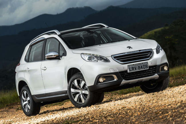 Обои картинки фото автомобили, peugeot, 2008, br-spec, 2015г, светлый