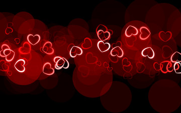 обоя векторная графика, сердечки , hearts, сердечки, фон