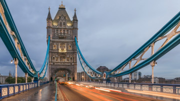 Картинка города -+мосты висячий тауэрский мост лондон великобритания