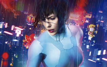 обоя кино фильмы, ghost in the shell, movie, ghost, in, the, shell