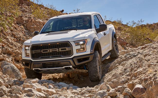 Обои картинки фото ford f-150 raptor 2017, автомобили, ford, внедорожник, 2017, raptor, f-150