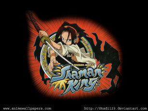 Картинка аниме shaman king