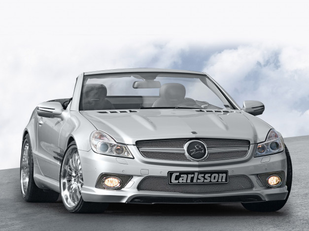 Обои картинки фото 2008, carlsson, ck50, mercedes, benz, sl, 500, автомобили