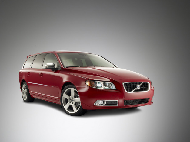 Обои картинки фото volvo, v70, design, 2008, автомобили