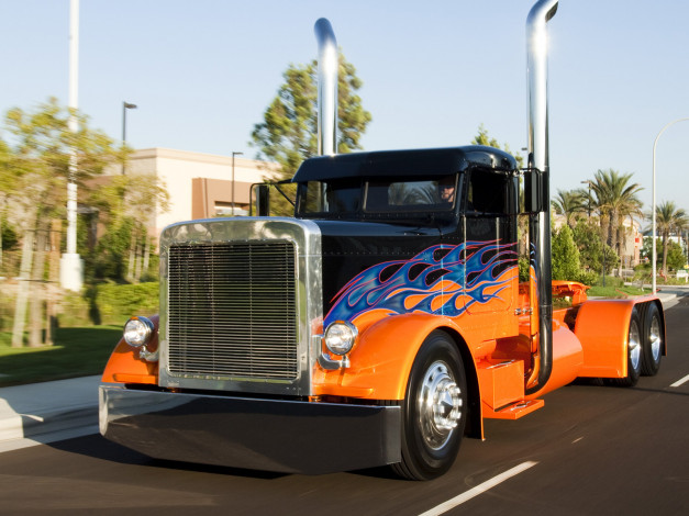 Обои картинки фото автомобили, peterbilt