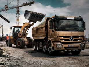 Картинка автомобили mercedes trucks