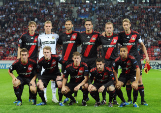 Картинка спорт футбол team champions league 2011-12 leverkusen bayer команда лига Чемпионов