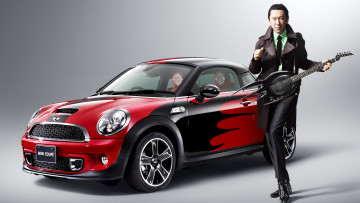 Картинка mini coupe автомобили british motor corporation великобритания