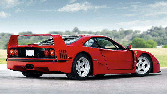 Обои картинки фото ferrari, f40, автомобили, s, p, a, гоночные, спортивные, италия